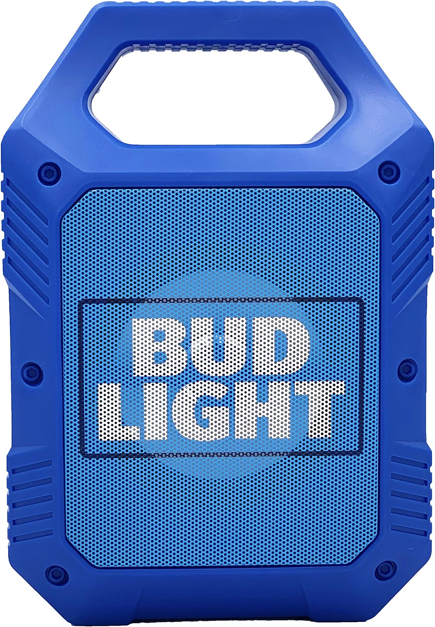 Bud Light Portable Bluetooth Wireless Speaker with Led Lighting 1200mah Rechargeable Battery Premium Bass & Clear Music Zero Distortion Connect with USB TF Card Material