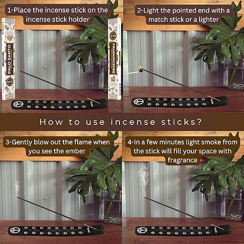 Vista 315 de Trumiri Incense Sticks - Combo Pack of 40 Insence-Sticks - 20 Rose + 20 Lavender - Insenses - Insents - Incents - Inscense - Incence - Incienso