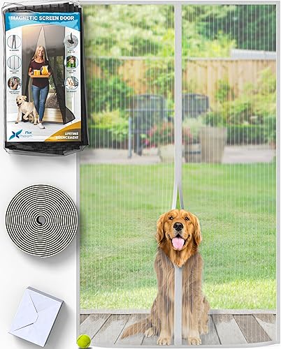 Miniatura 12 de Puerta magnética de mosquitero Flux Phenom - Los insectos afuera, la brisa adentro - Instalación de 9 minutos, malla auto-sellada resistente