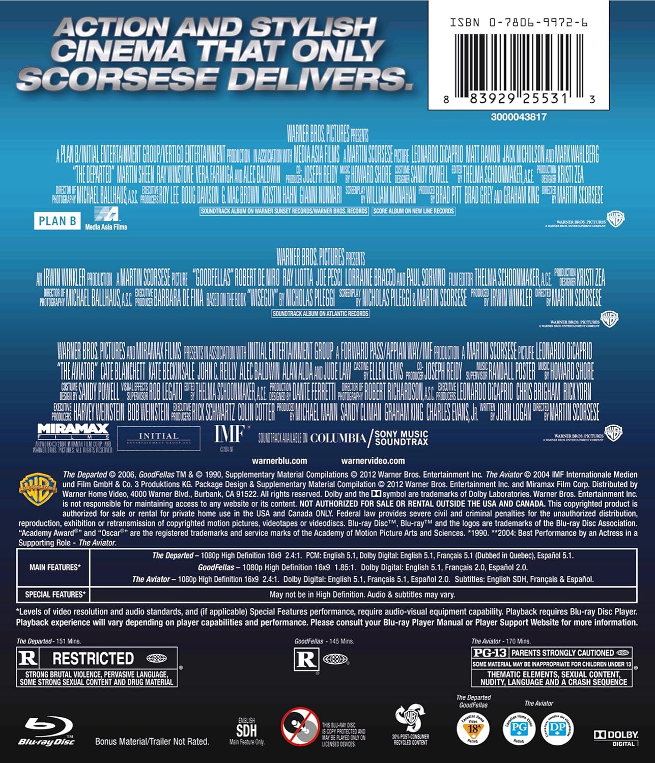 Unraveling Genius: Martin Scorsese Triple Feature Blu-ray Review