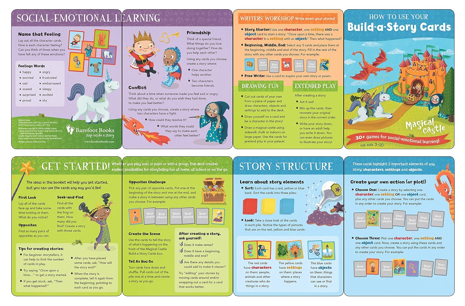 Build-a-Story Cards: Magical Castle (Barefoot Books Build-a-Story Cards) image 3