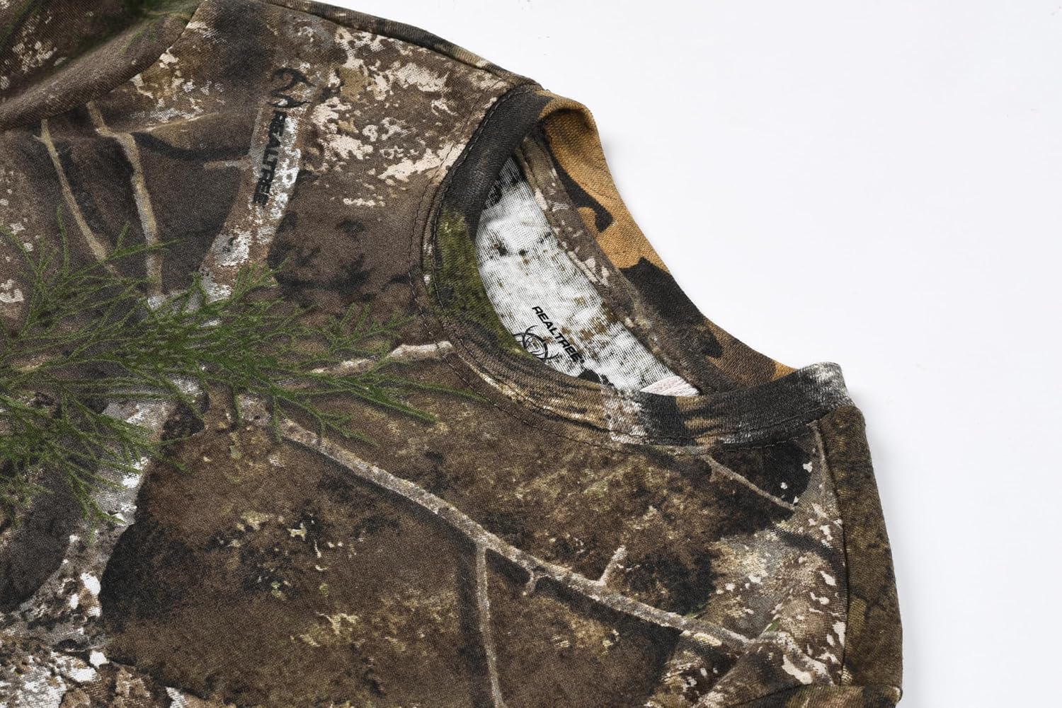 Realtree and Mossy Oak Youth Camo Long Sleeves Crewneck Cotton T-Shirts for Kids Boys & girls Outdoor Hunting Clothes - Image 6