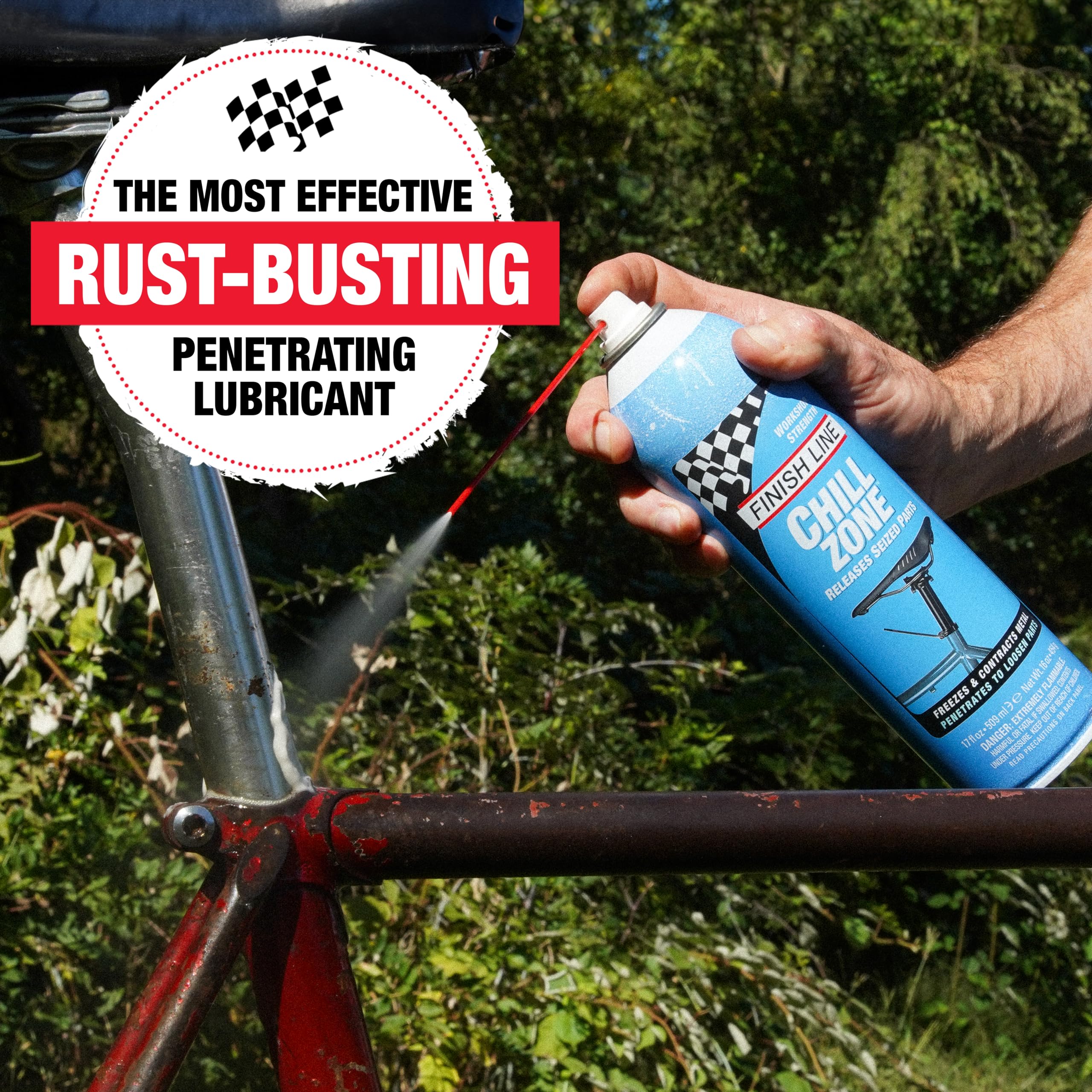 Finish Line Bike Products Finish Line Chill Zone Penetrating Lube - 17 ...