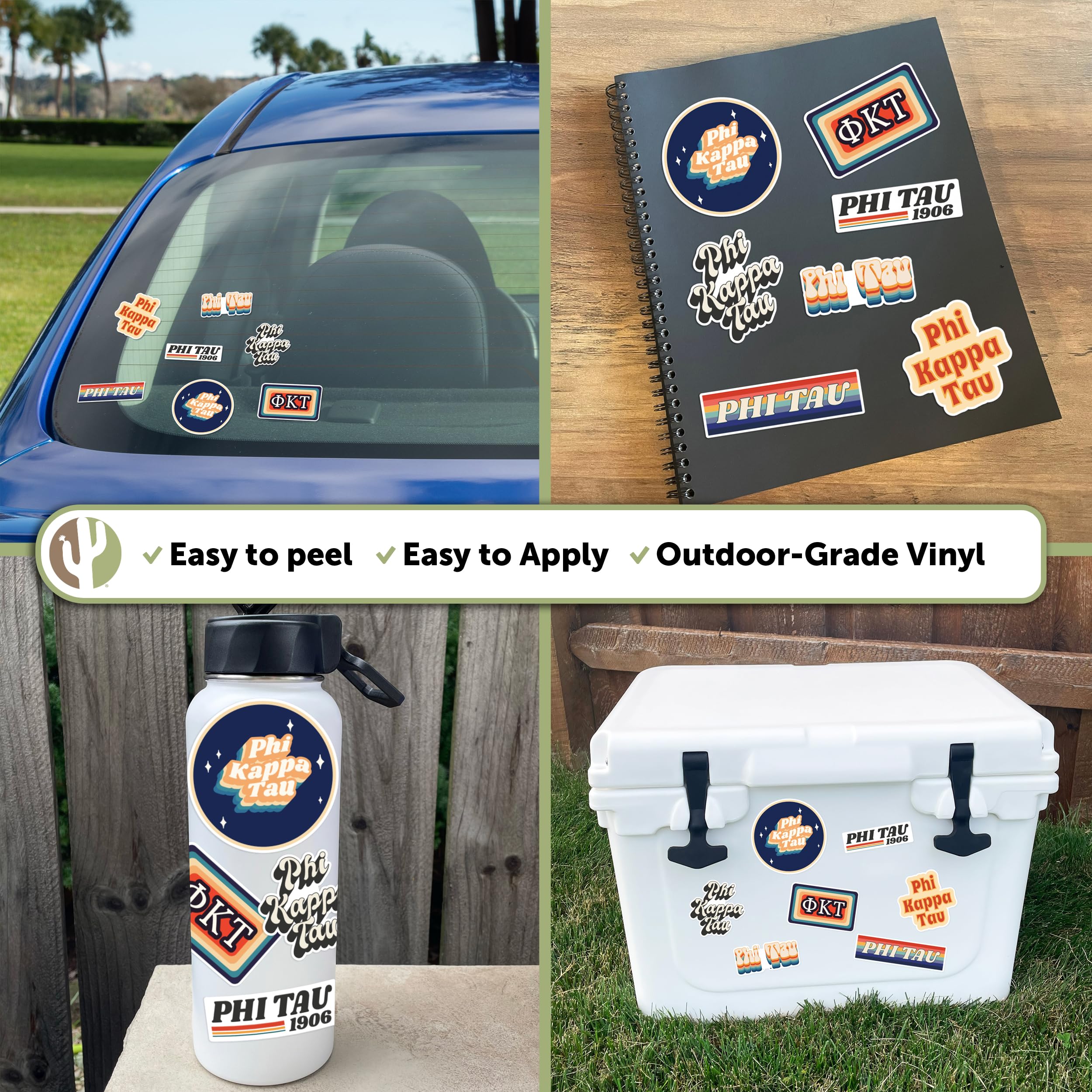 Florida International University NCAA Sticker Decal Sheet – Officially Licensed Vinyl For Laptop, Car, Water Bottle