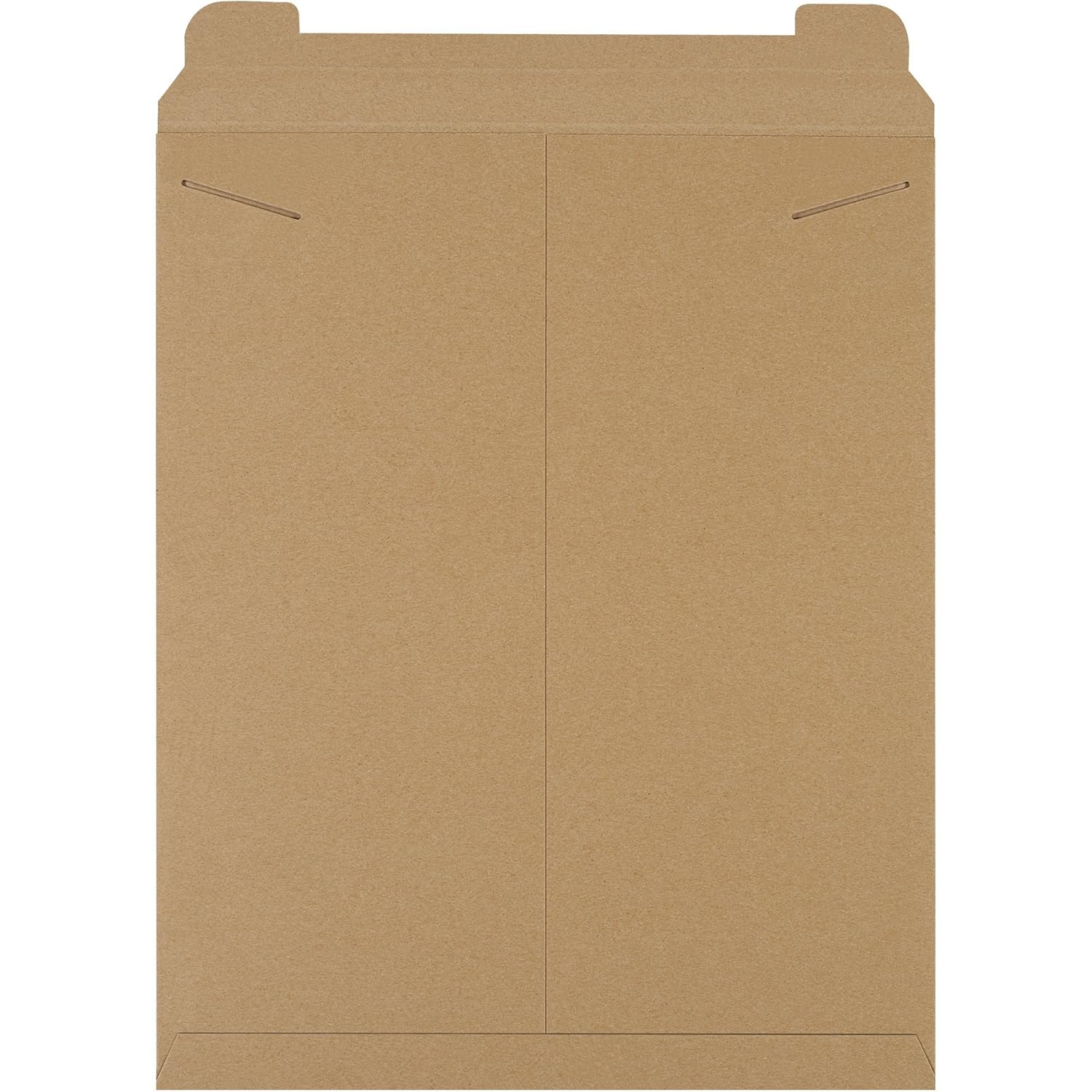 Top Pack Supply Flat Mailers, 17" x 21", Kraft (Pack of 50)