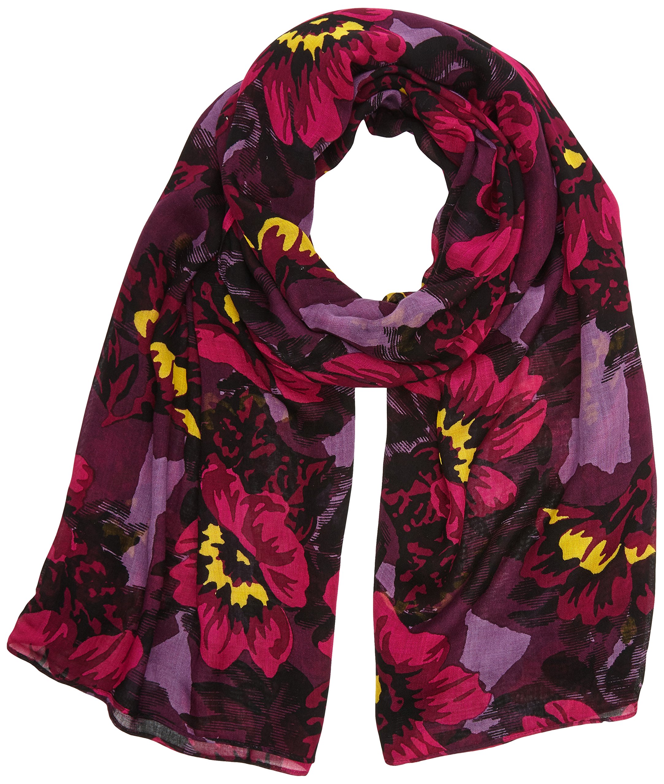 Kipling Kipling Women's Multicoloured (Rose Bloom) Kipling Viscose Scarf Floral Scarf, One Size