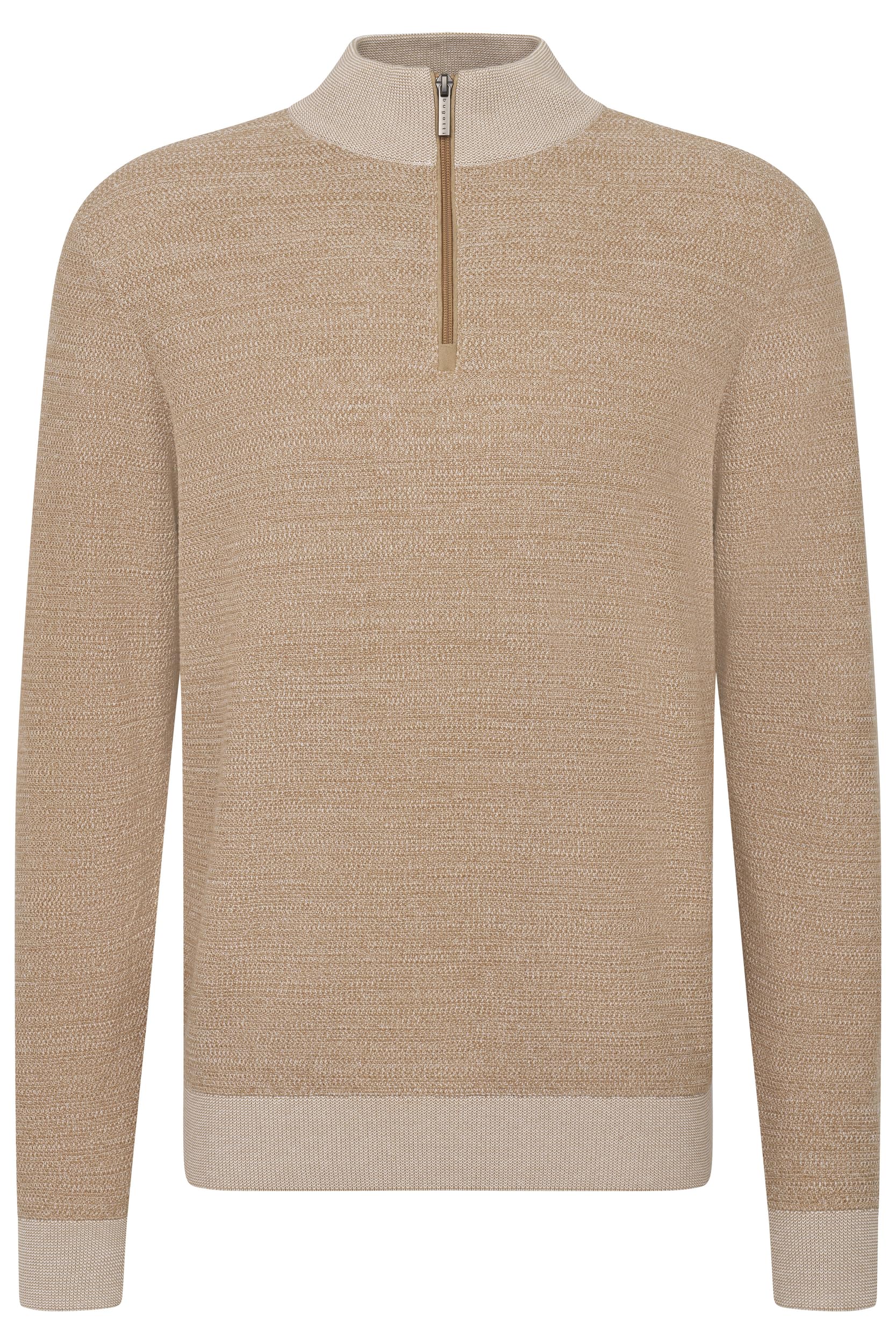bugatti Men's 7500-75520c Pullover Sweater, 60-Taupe, XL