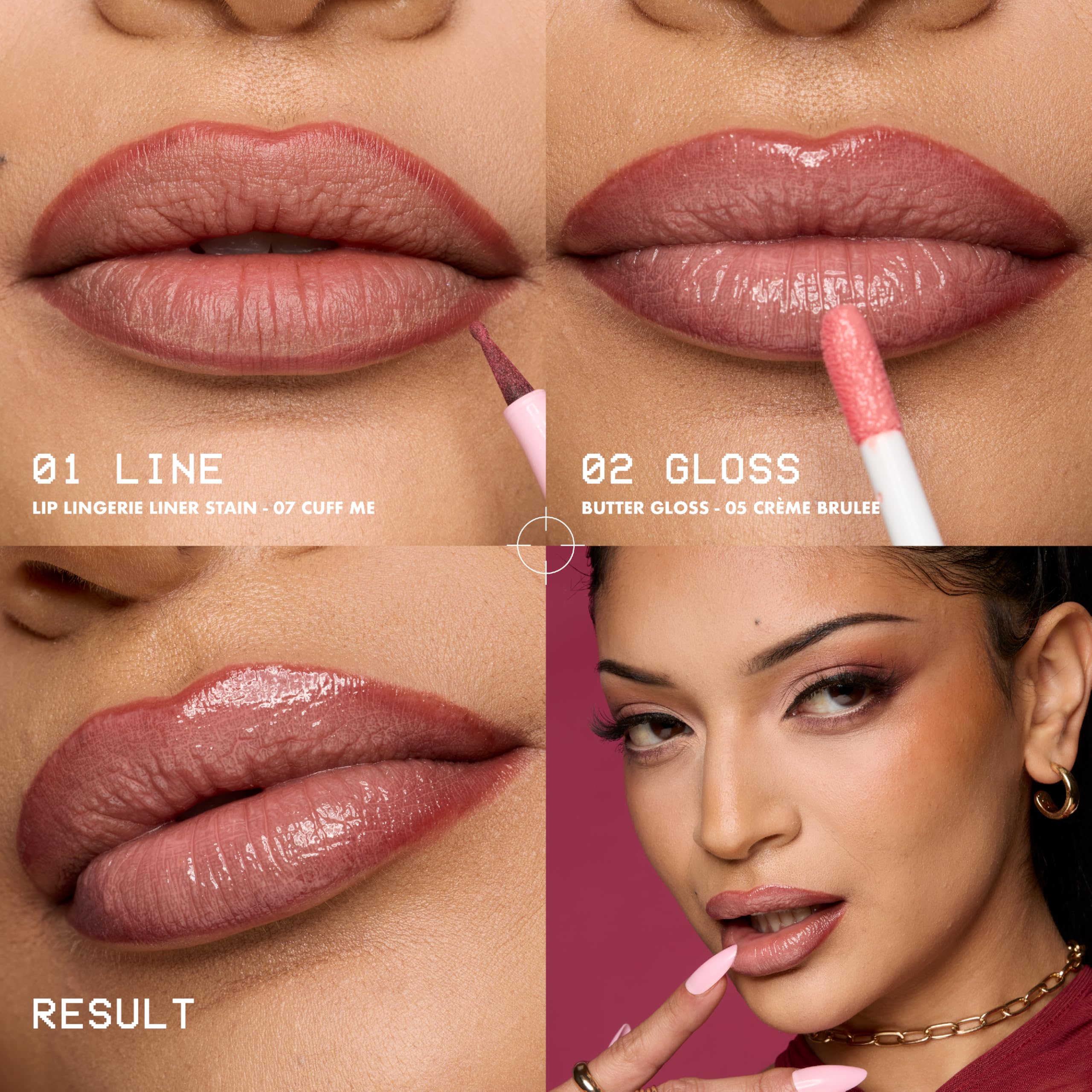 NYX Professional Makeup Lip Lingerie Lip Liner Stain Seamless All Day Stain Waterproof Up to no good