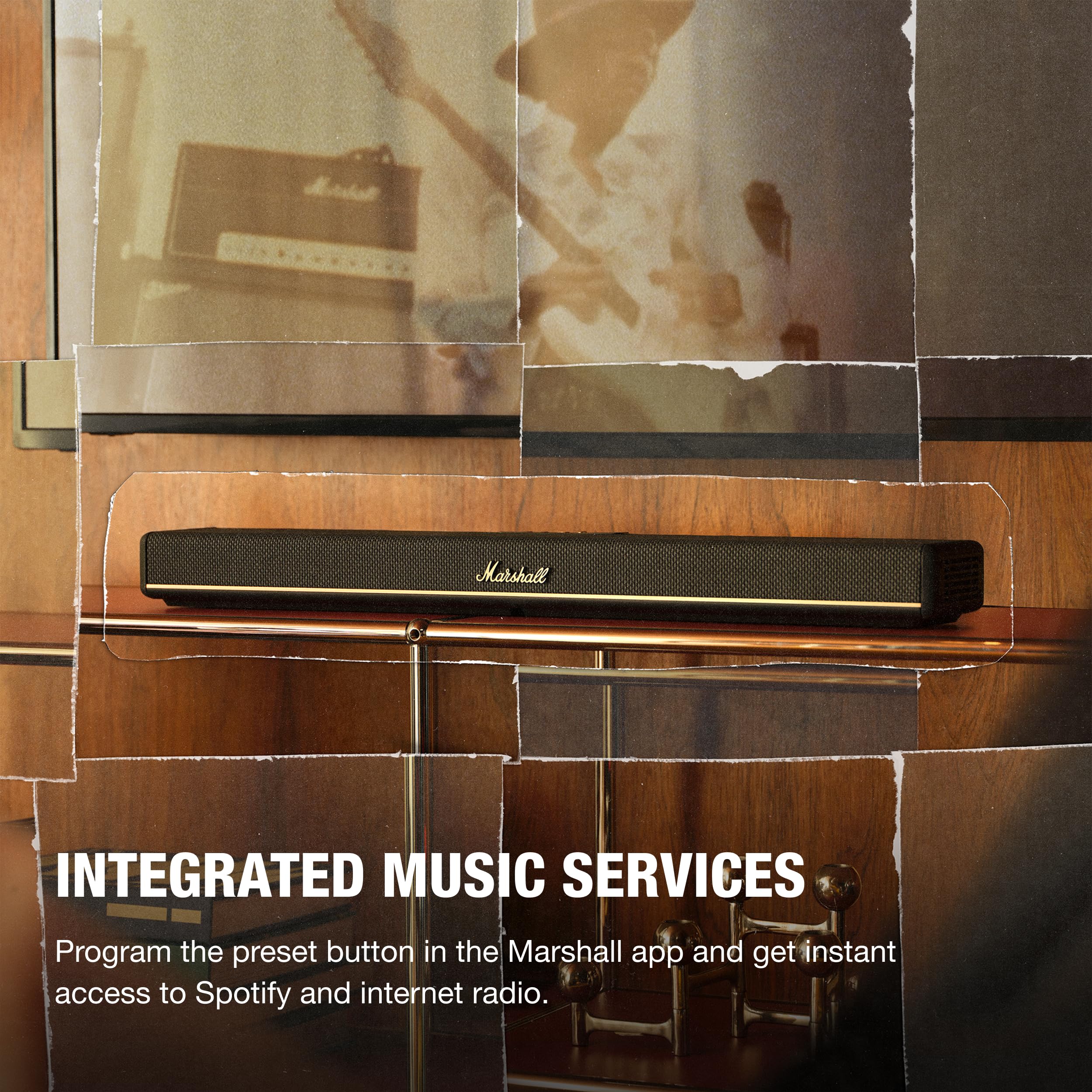 Marshall Heston 60 Soundbar - Black | Amazon.com.br