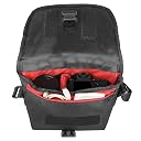 adventIQ Camera Bag Compact Retrospective Camera Shoulder Bag for DSLR/SLR & Mirrorless – Fits Nikon, Canon, Sony – Camera Bag for Travel – Shockproof Sling Case for Lens – Water-Resistant Black Red gallery image