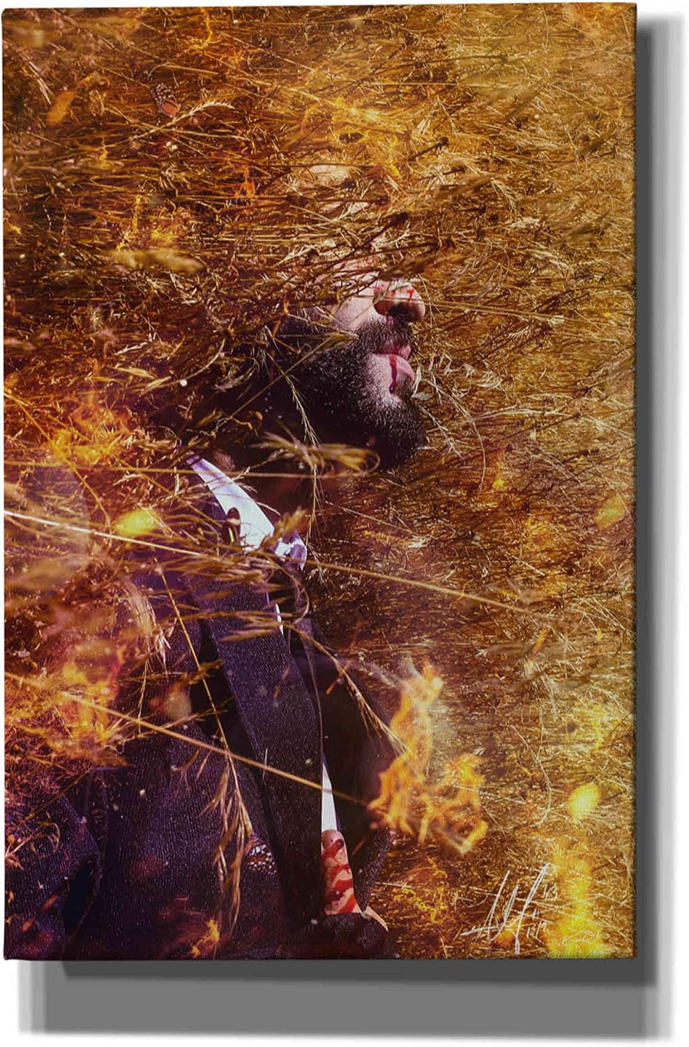 Cortesi Home 'Phoenix' by Mario Sanchez Nevado, Canvas Wall Art, 12"x18"