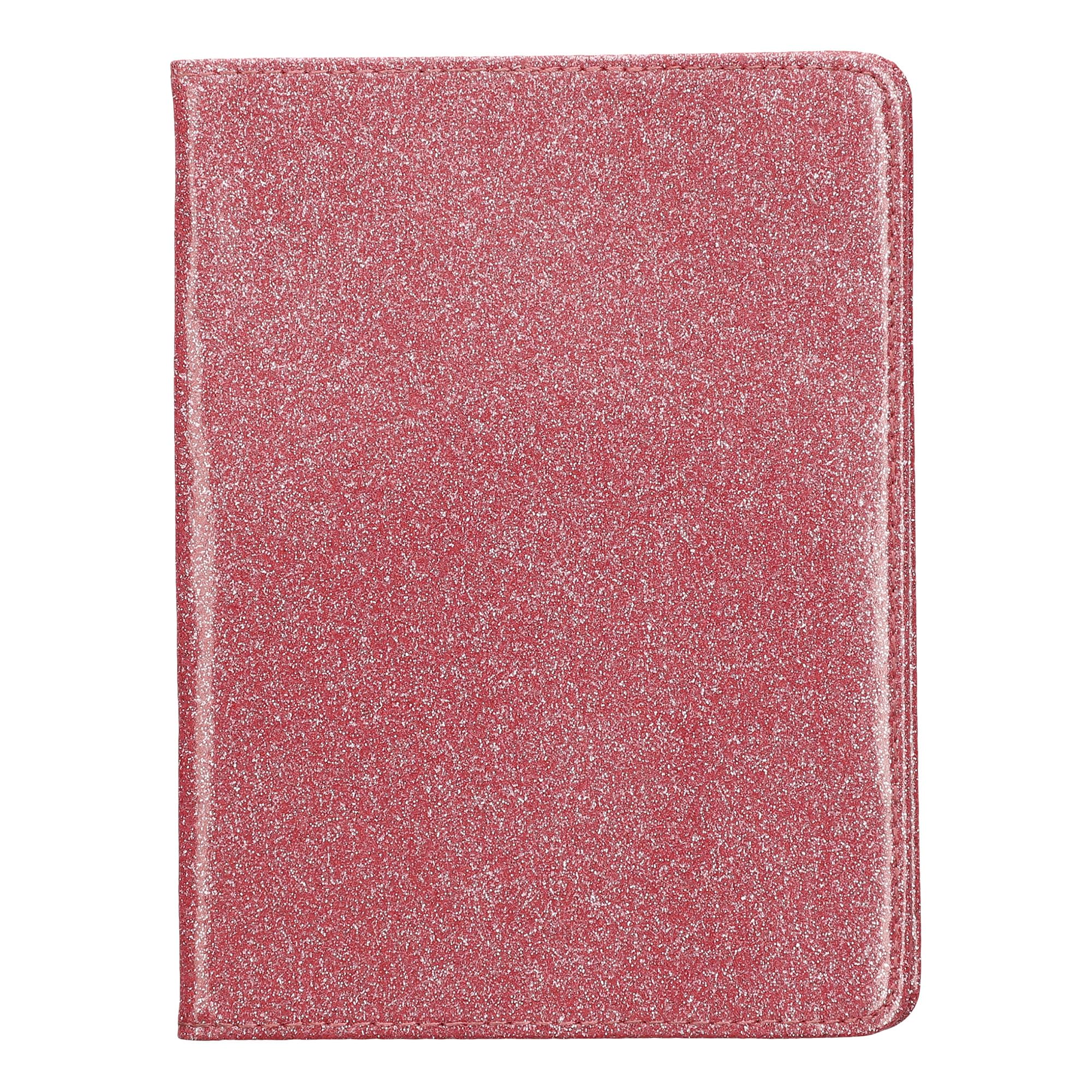 Custodia Per Fazzoletti In Pelle PU – Organizer Quadrato Rosa, Con Cintura Inferiore, Per Auto E Ufficio - 3