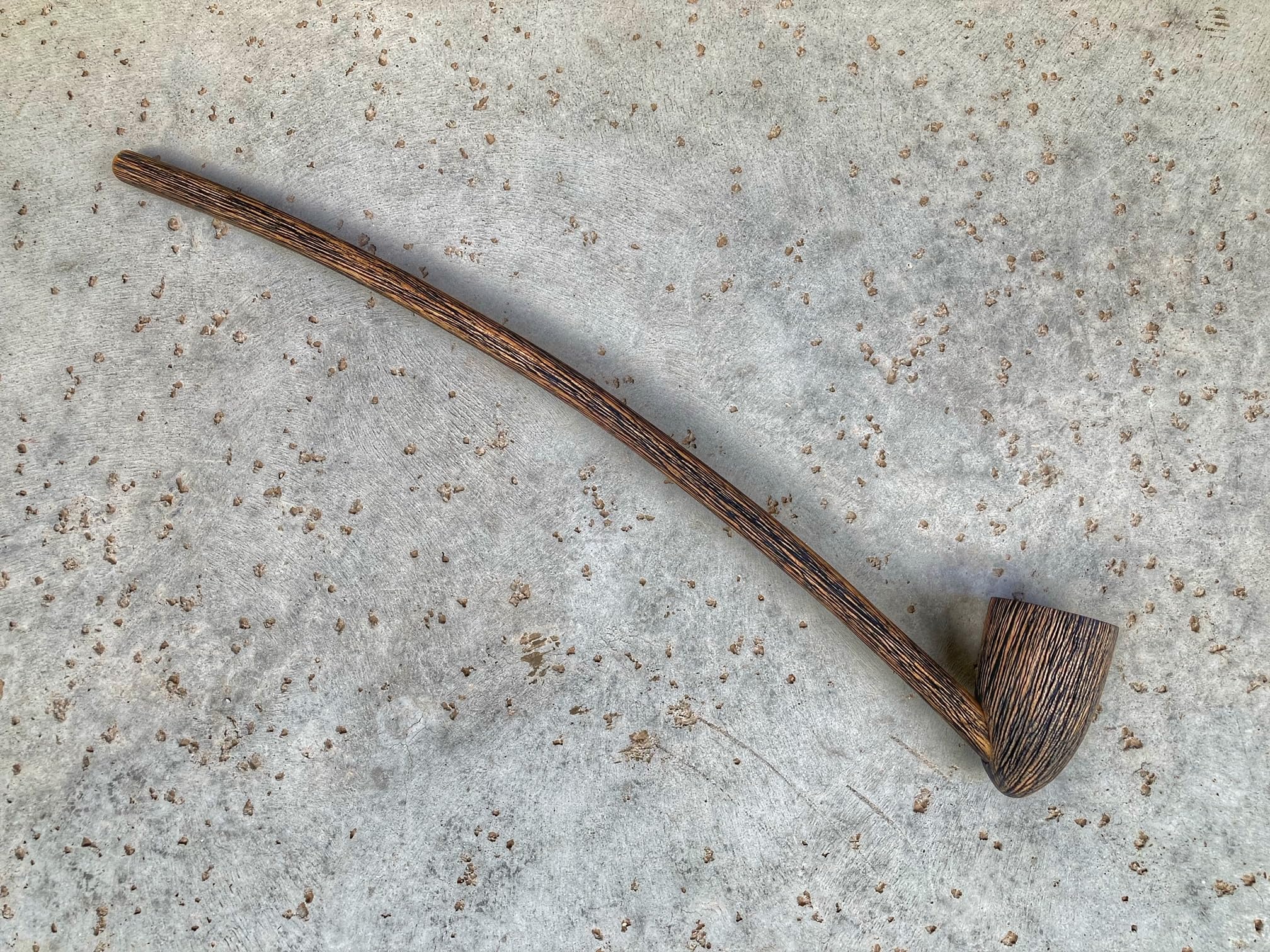 long stem tobacco pipe Churchwarden Briar Wooden Tobacco Pipe Billiard