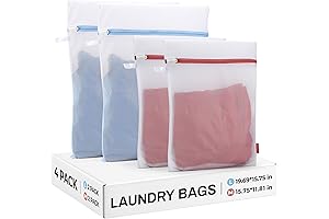 4 Pack Small Laundry Bags for Delicates: Keep Your Lingerie Safe