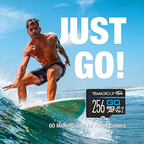 Miniatura 4 de TEAMGROUP GO Card 1TB Micro SDXC UHS-I U3 V30 4K RW hasta 10090 MBs para cámaras de acción GoPro Tarjeta de memoria flash de alta velocidad con
