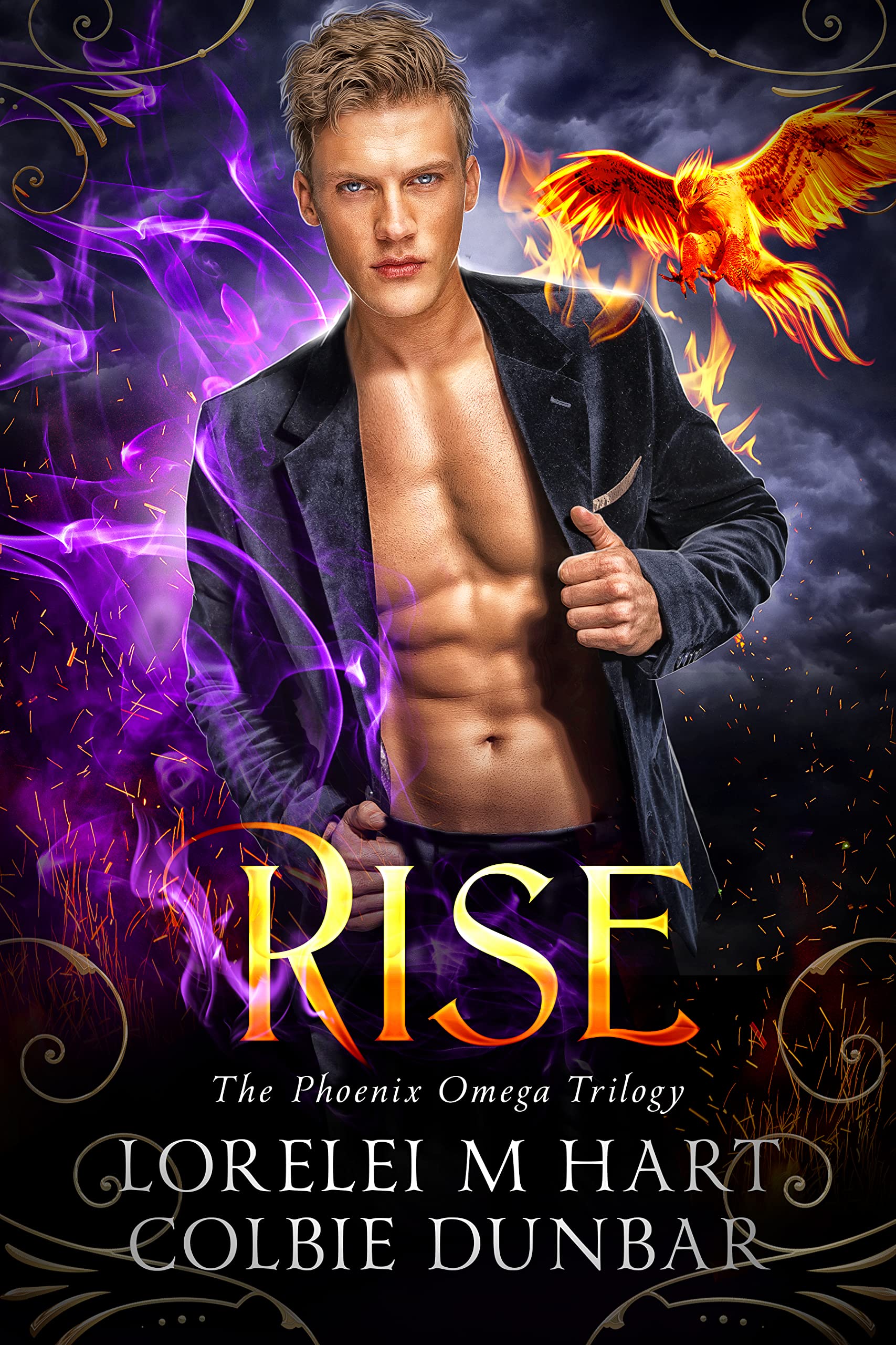 Rise: An M/M Mpreg Shifter Romance (The Phoenix Omega Trilogy Book 2)