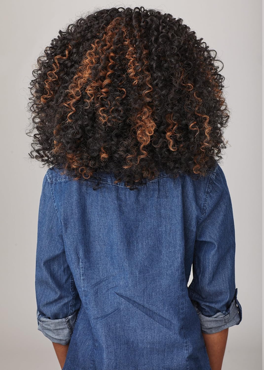 Sensationnel Curls Kinksandco Lace Wig - The Show Stopper Wide Lace Part Wig with Natural Preplucked Hairline for Natural 3C to 4C Hair Textures (1 JETBLACK)