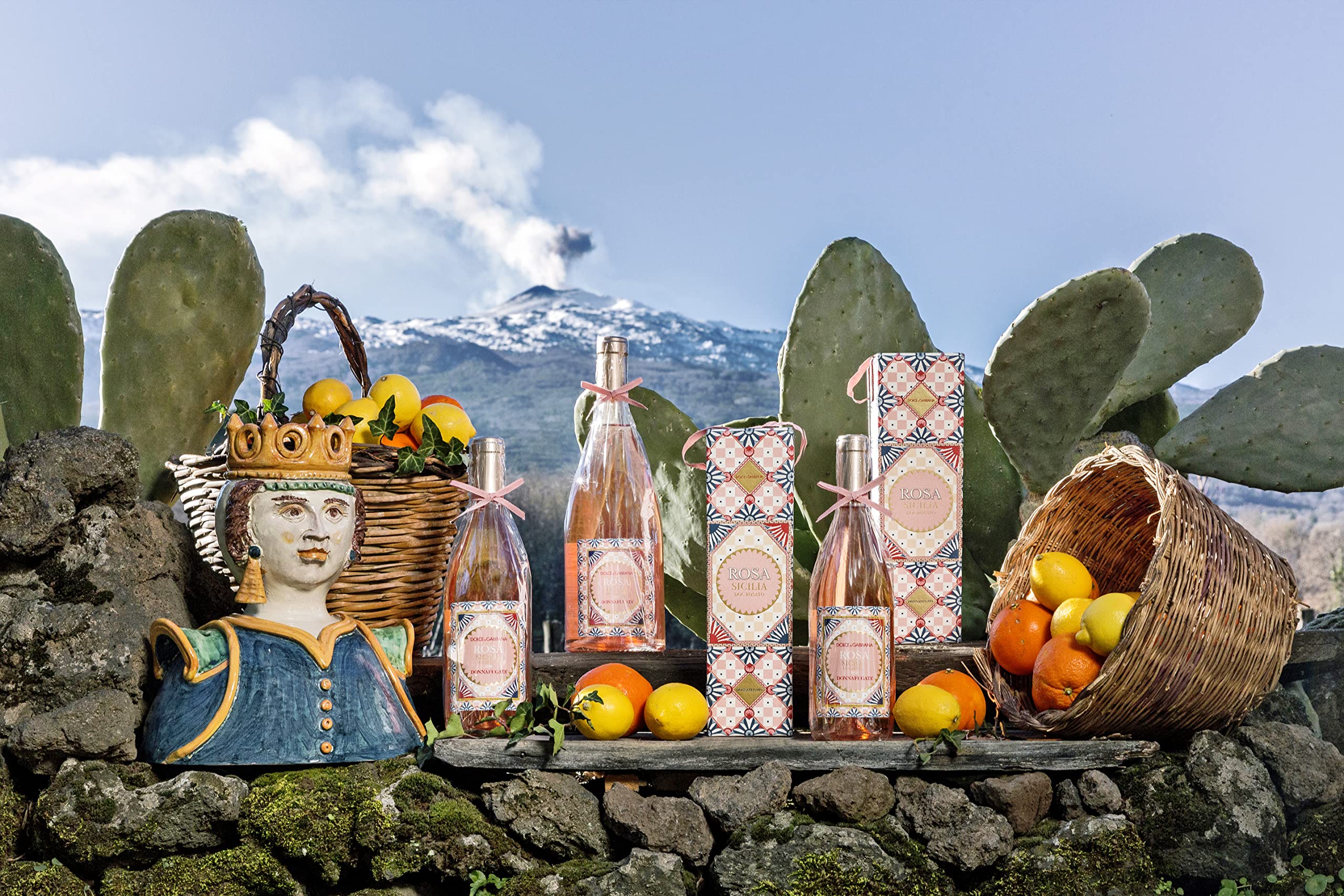 Dolce&Gabbana e Donnafugata Rosa 2025 - Rosato, Sicilia Doc - 750 ml In Astuccio
