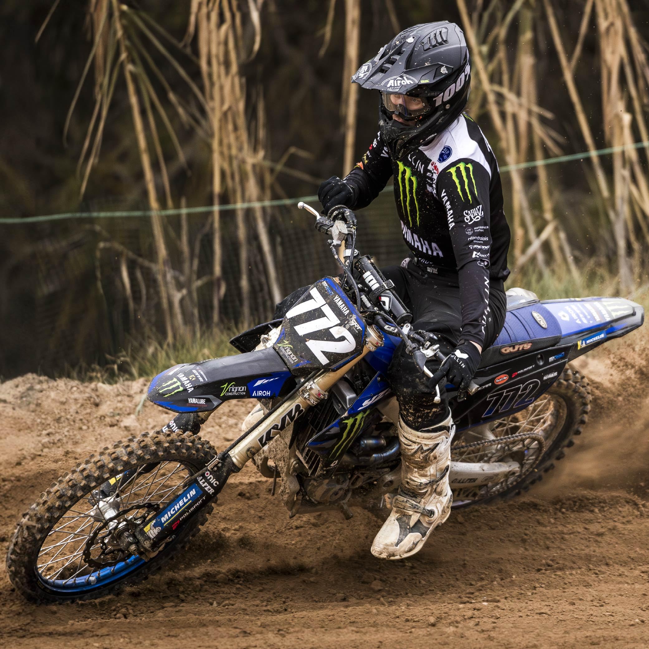 FORK COVERS YZ/YZF BK