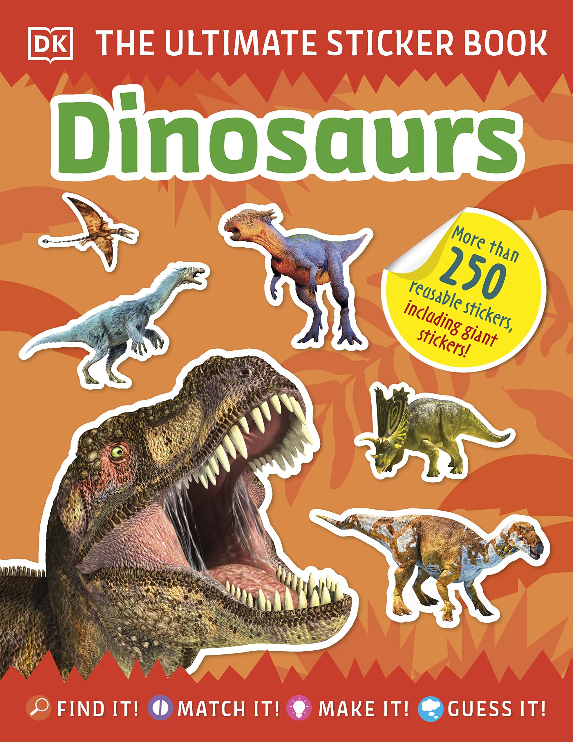 The Ultimate Sticker Book Dinosaurs