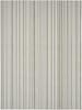 Garland Rug Carnival Stripe Non-Slip Recycled 7' x 12' Random Earthtone Stripes Area Rug – Modern, Stain-Resistant, Ideal for Living Rooms & High-Traffic Areas