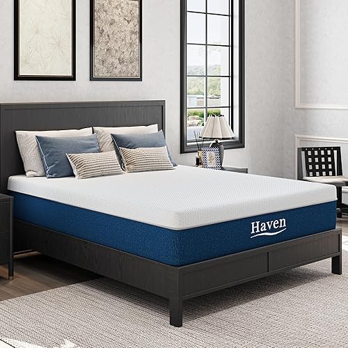 Miniatura 2 de Colchón King de 12 pulgadas en una caja, colchón de espuma viscoelástica con infusión de gel con funda refrescante, firmeza media para aliviar el