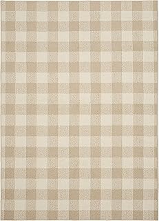 Garland Rug Country Living Buffalo Plaid 7 ft. x 10 ft. Area Rug for Liv...