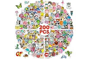 200 PCS Water Bottle Stickers for Kids Teens