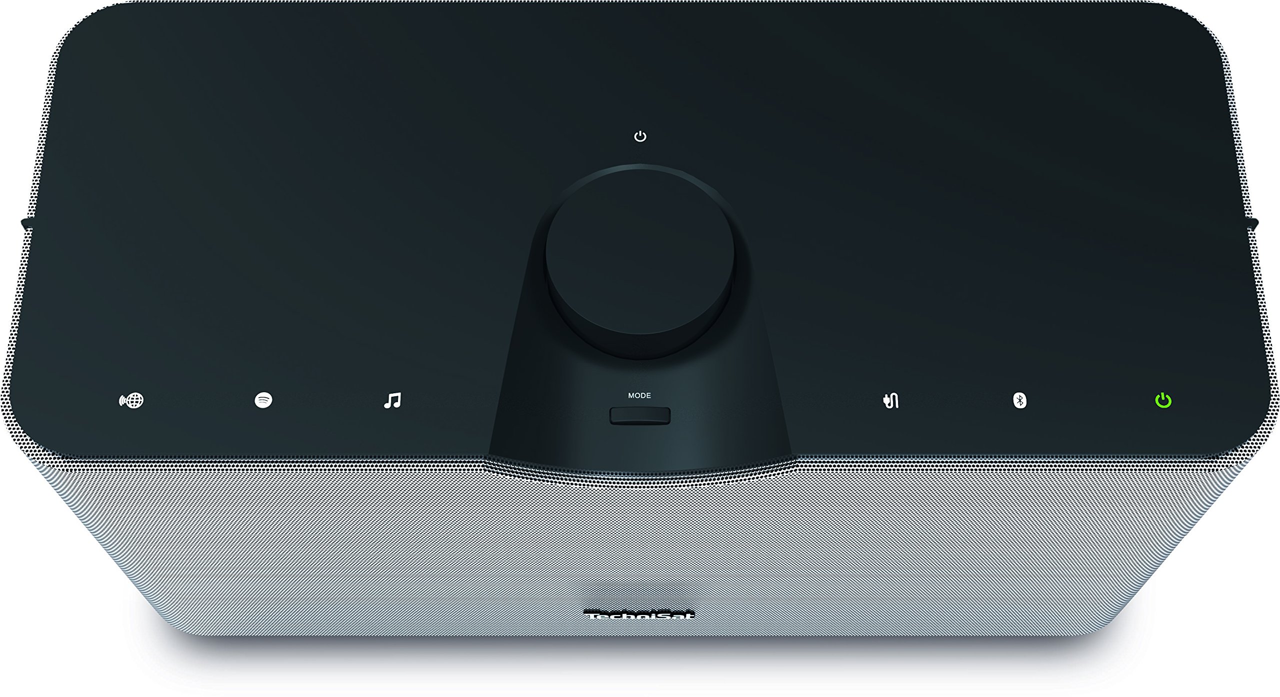 TechniSat AUDIOMASTER MR3 90 Watt WLAN-Lautsprecher Internetradio Multiroom Speaker Bluetooth schwarz/silber