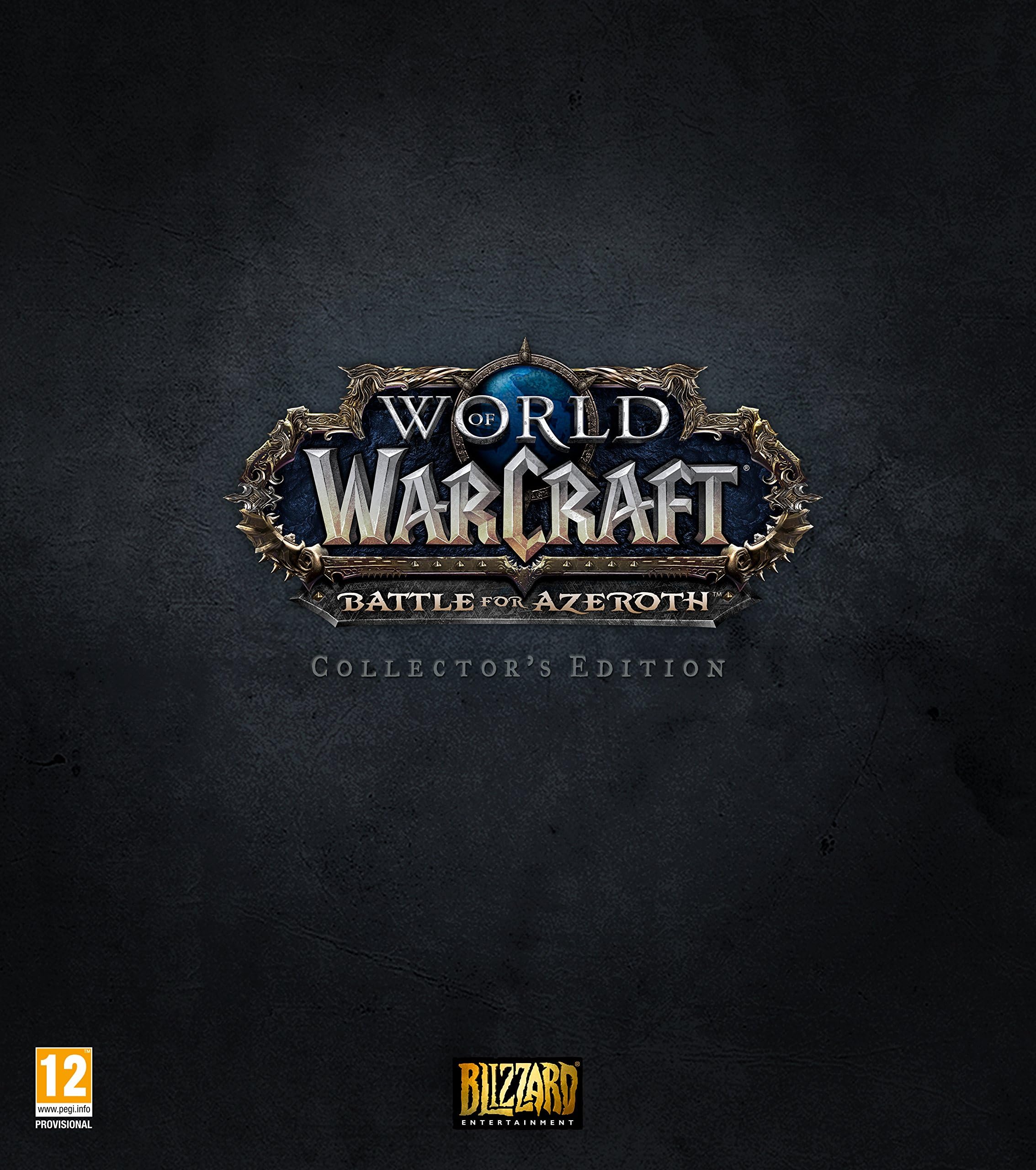 Blizzard PC WORLD OF WARCRAFT BATTLE FOR AZEROTH COLLECTOR EDITION