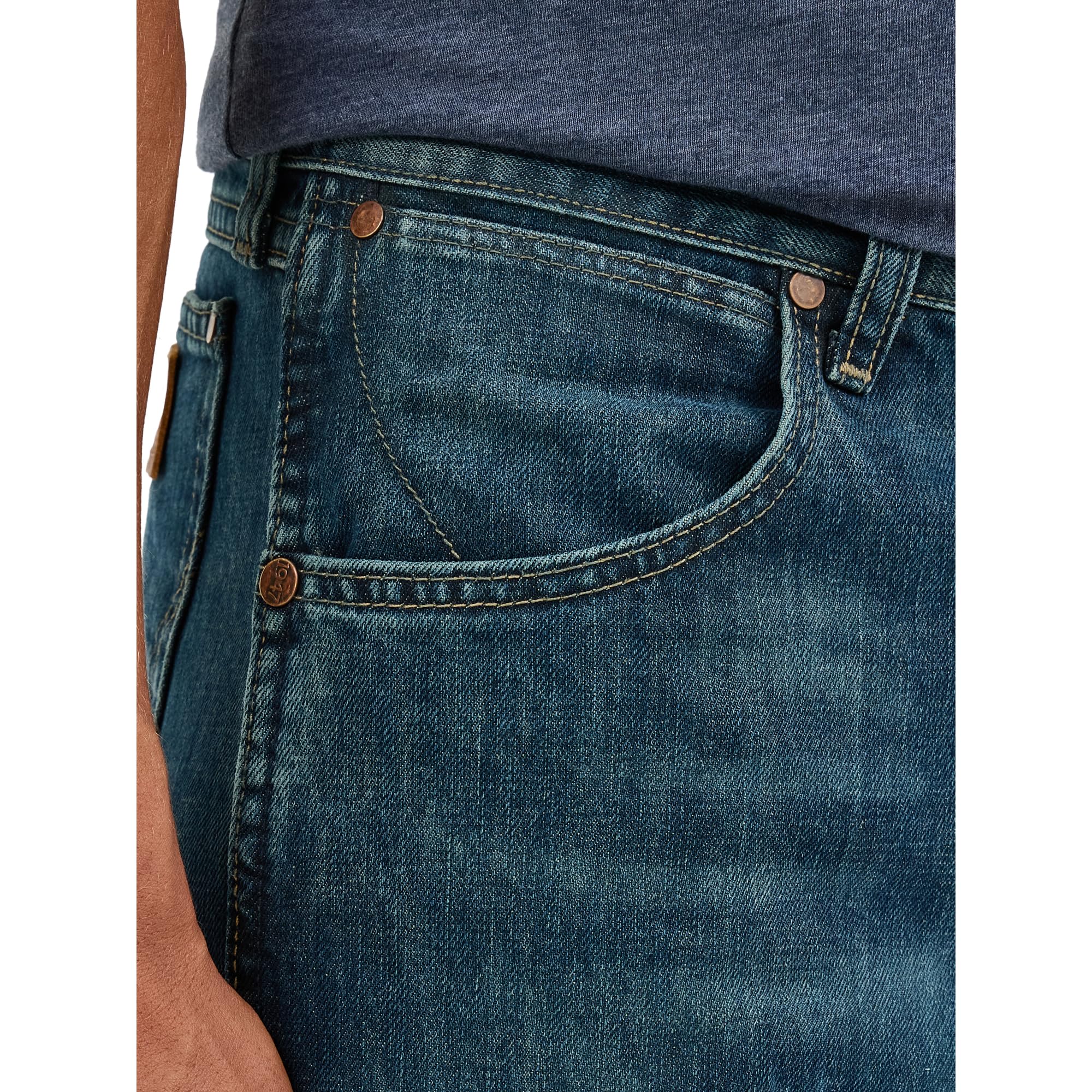 Wrangler Herren Jeans Retro Slim Fit Boot Cut Jeans