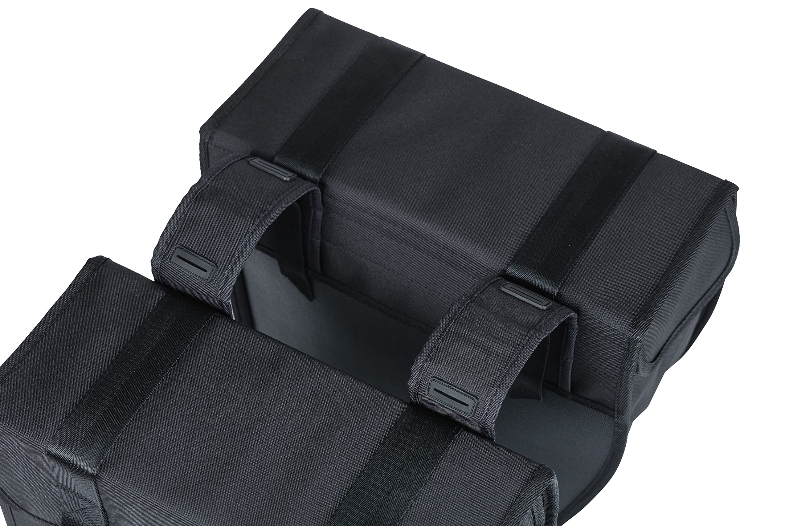 Basil Tour XL, Borsa Doppia per Bicicletta Unisex Adulto, Nero, 35 Litri
