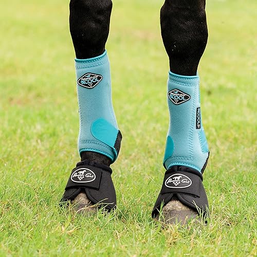 Vista 60 de Professionals Choice - Bota de campana de extralimitación con casco balístico para equinos