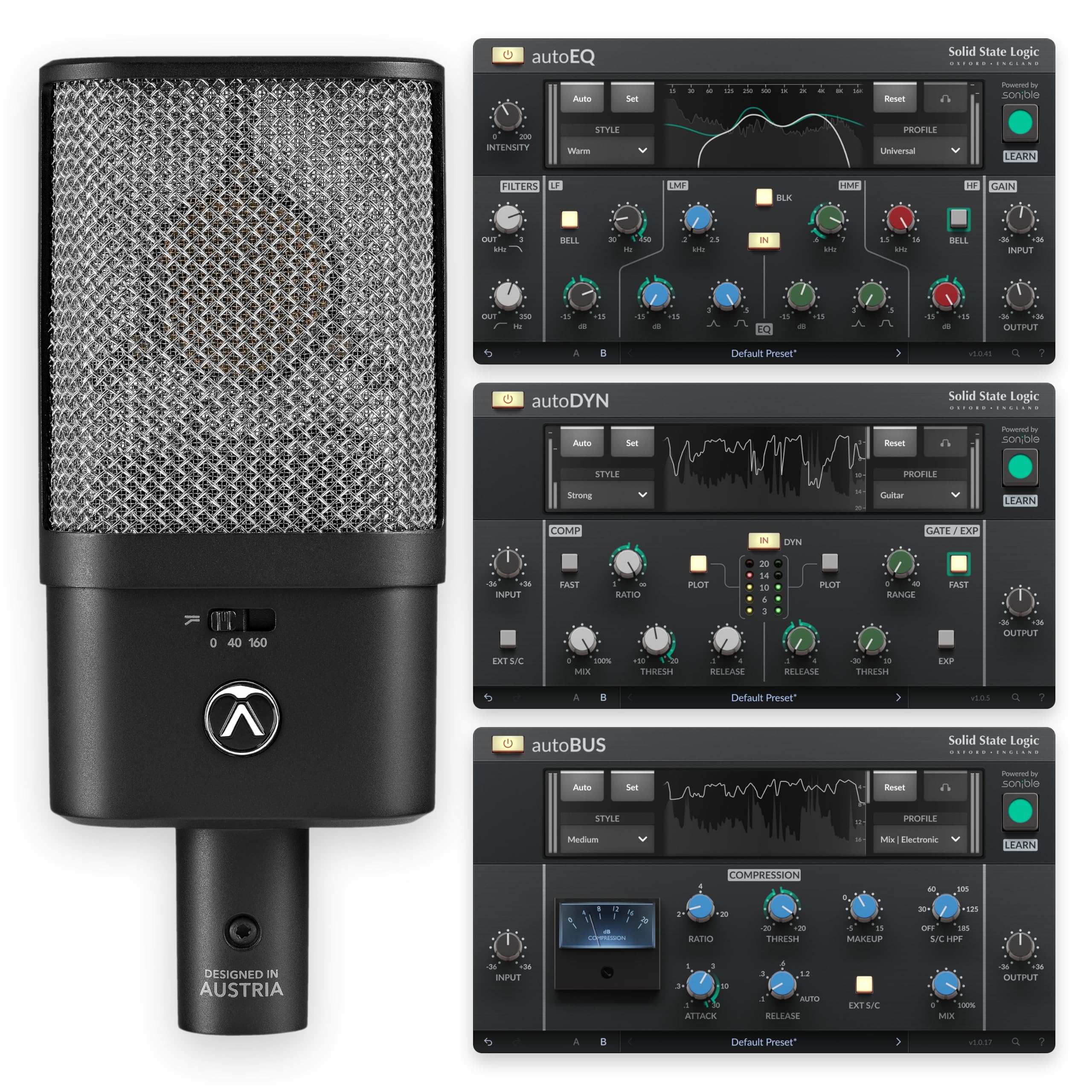 Amazon.co.jp: Austrian Audio OC16 大型ダイヤフラムカーディオイド