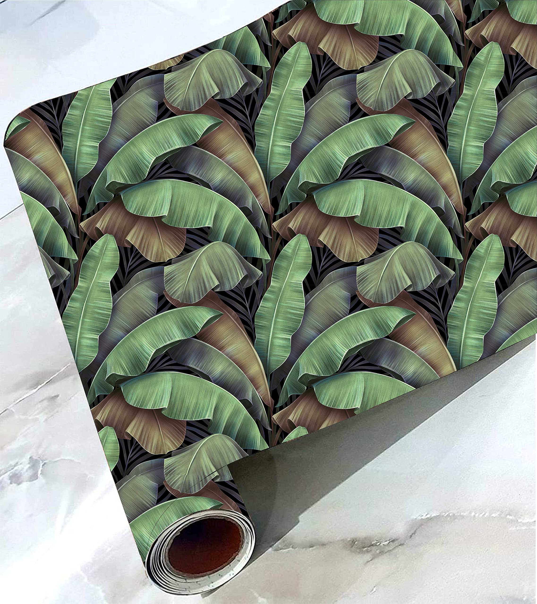 CABANA HOMES Wall Stickers Botanical DIY Leaves Wallpaper for Home Decor (45 x 125 cm, 2 Rolls) (12 sq. ft) Decorative Self Adhesive Decal Bedroom, Living Room, Green (B0B1DYHH88) Amazon Price History, Amazon Price Tracker