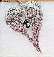 Vista 6 de May Birthstone Angel Wings Memorial Ornament Car Hanger Keepsake