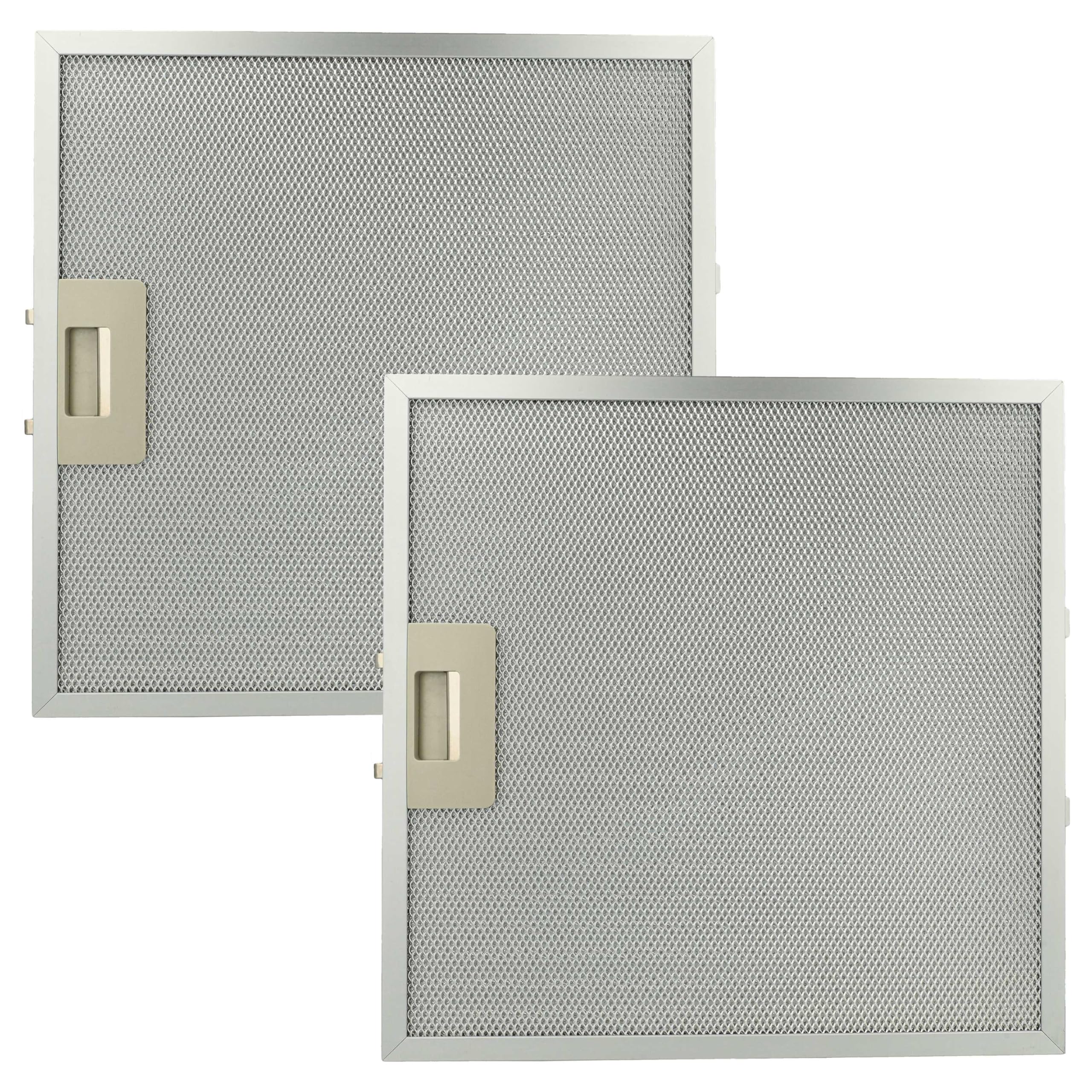 vhbw 2x Filter Metallfettfilter kompatibel mit Bauknecht Dunstabzugshaube