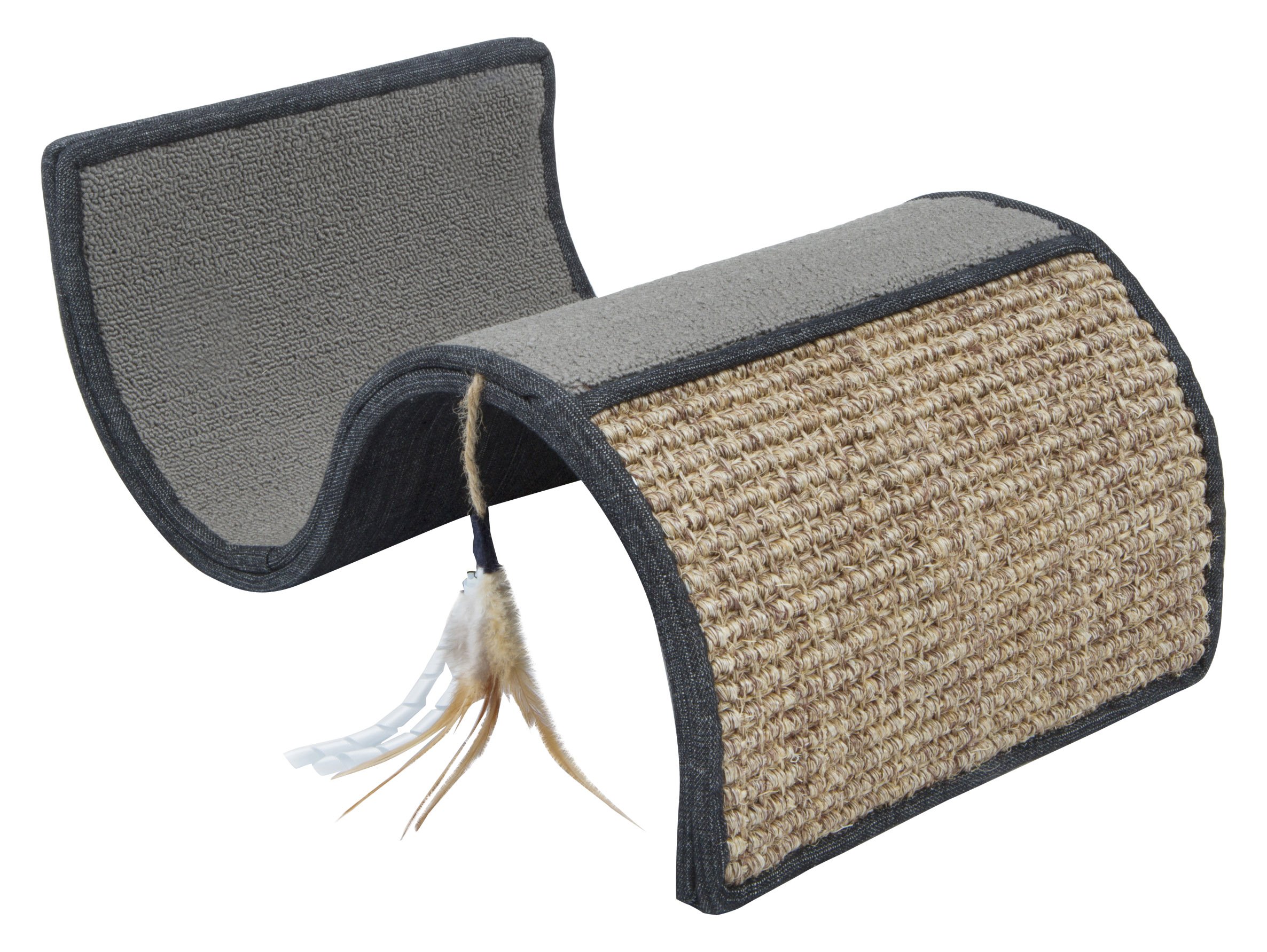 blue bengal cat scroll scratcher