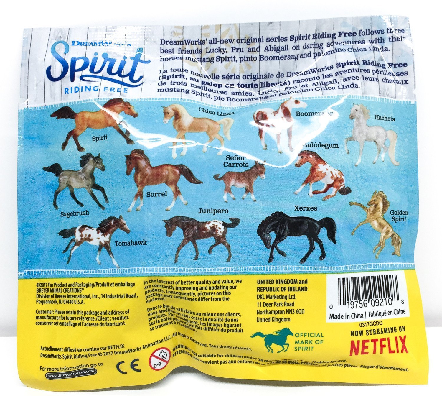spirit riding free blind bags