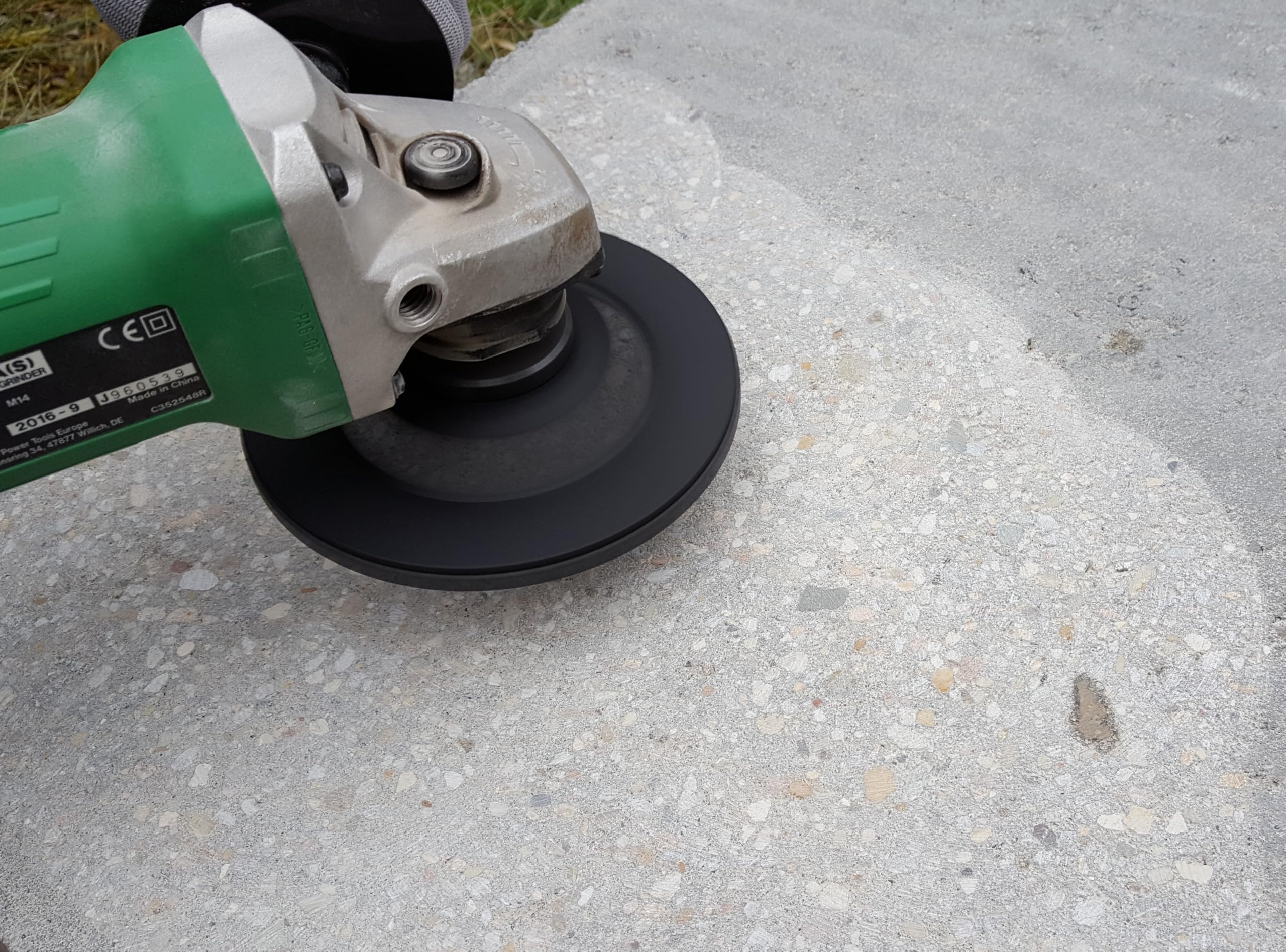 Profi Diamant Schleiftopf 125 mm für Beton, Stein, Fliesenkleber uvm. - Diamantschleiftopf 125mm für Winkelschleifer | rendech®