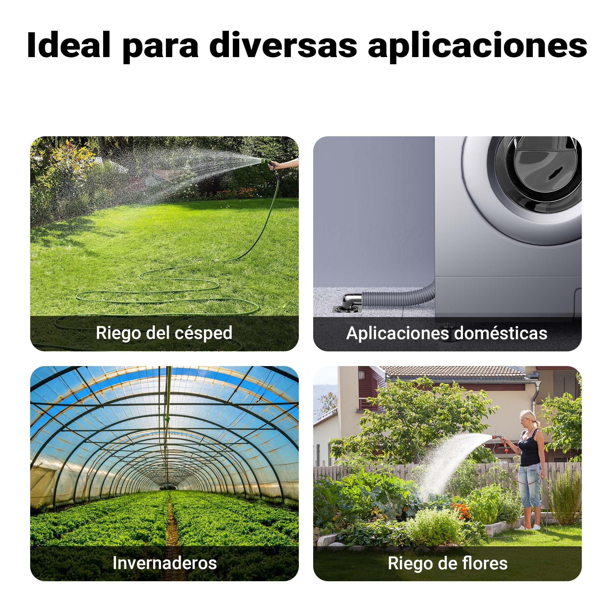 Wiltec Bomba centrífuga magnética 750 W bomba de acoplamiento magnético con altura de impulsión 55 m para casa y jardín