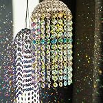 H & D Hyaline & Dora Chimes de vent de lustre AB Revêtement cristal Prismes Pendentif Pendentive Pendenteur Suncatcher Maison Cadeaux Décor
