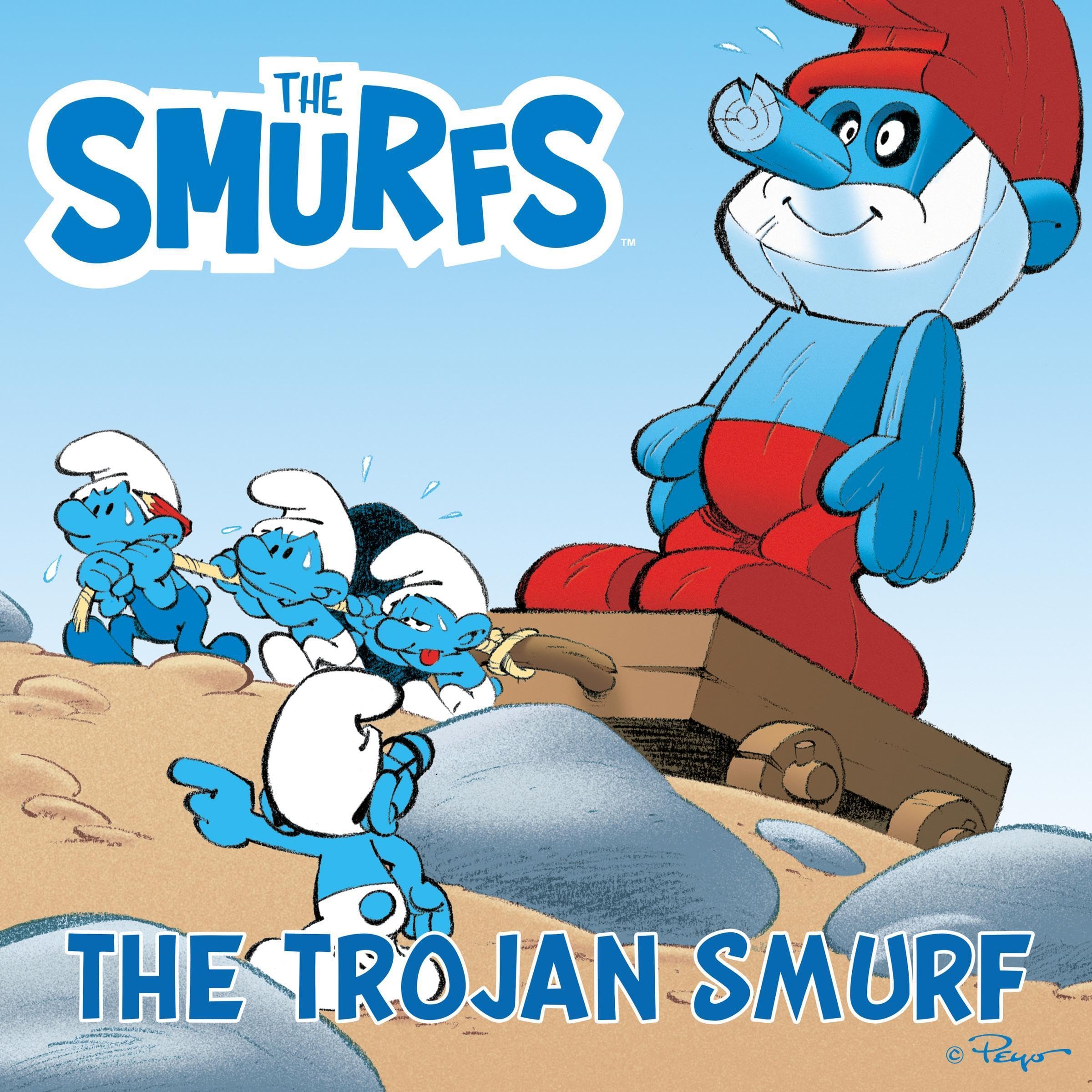 Cover art for The Trojan Smurf