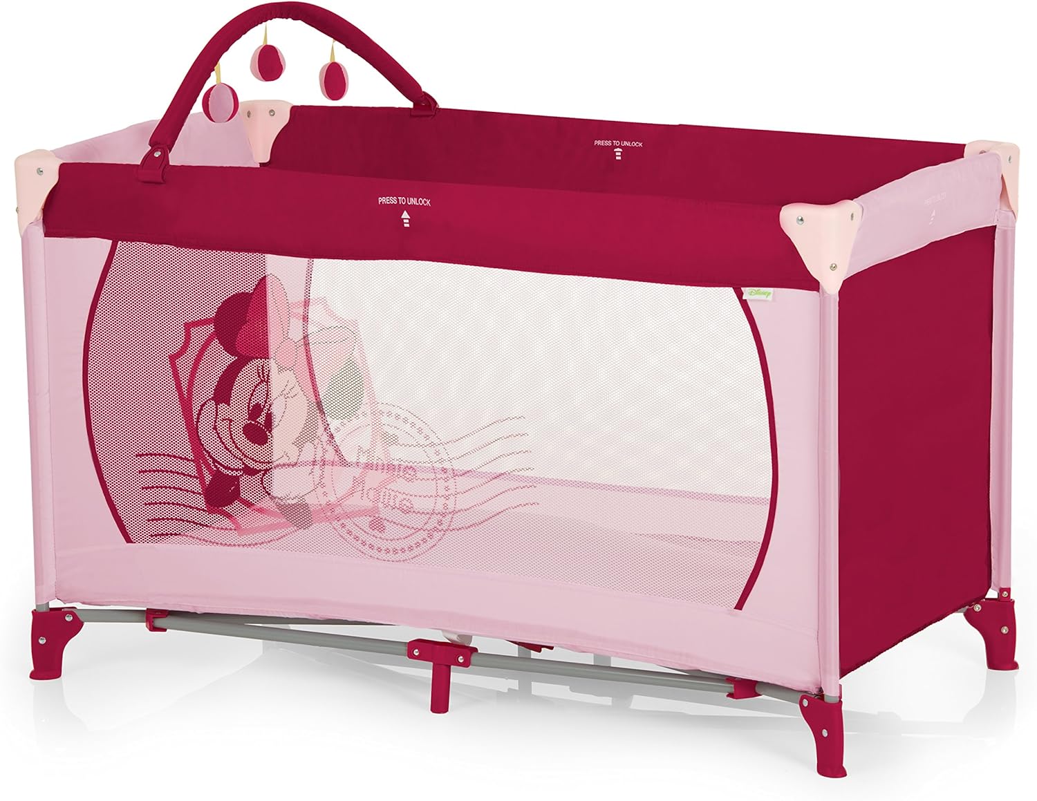 Hauck Lit Pliant Dream N Play Minnie Rose Amazon Fr Bebe Et Puericulture