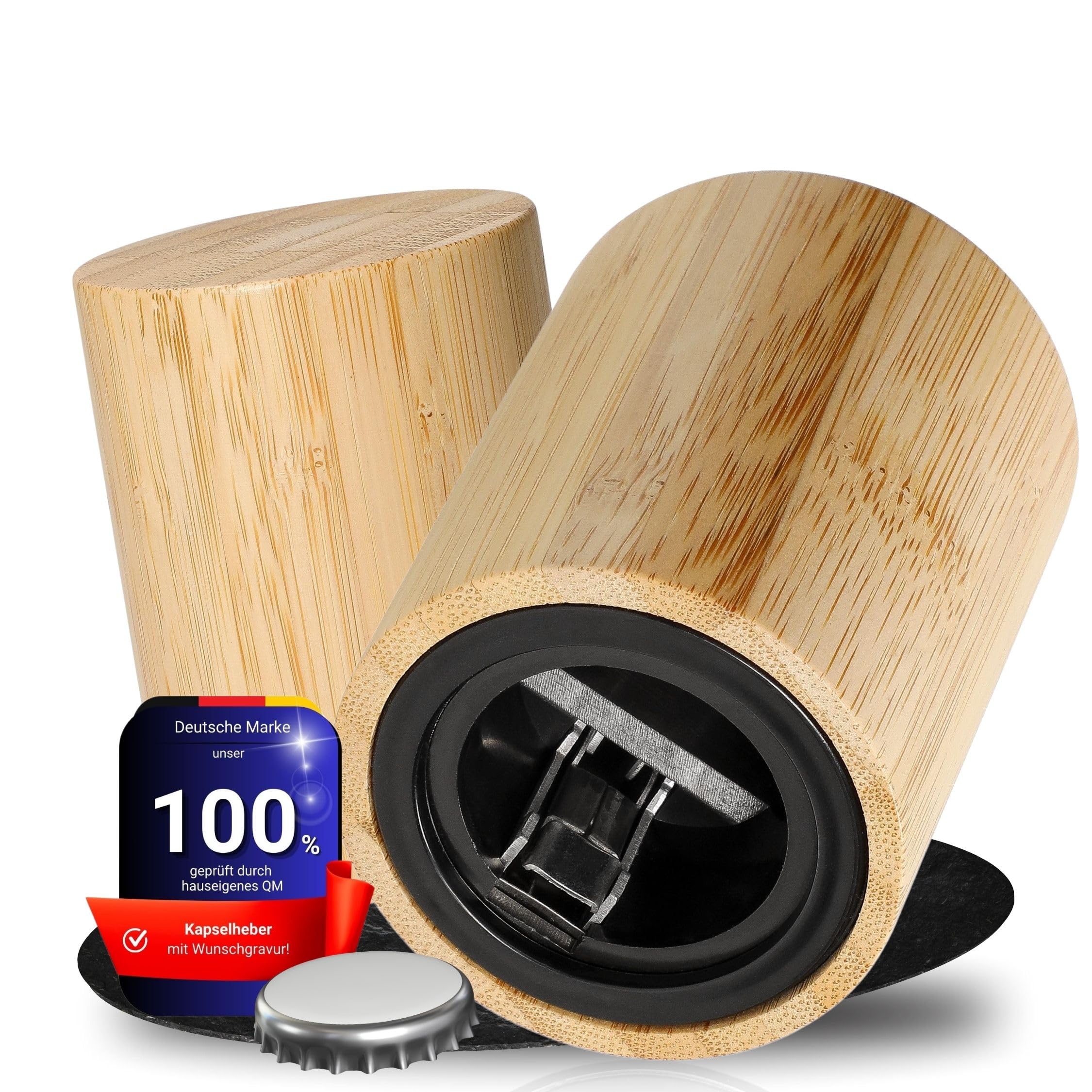 elasto PROMOTION FOR LIFE Flaschenöffner Push & Pull, natur