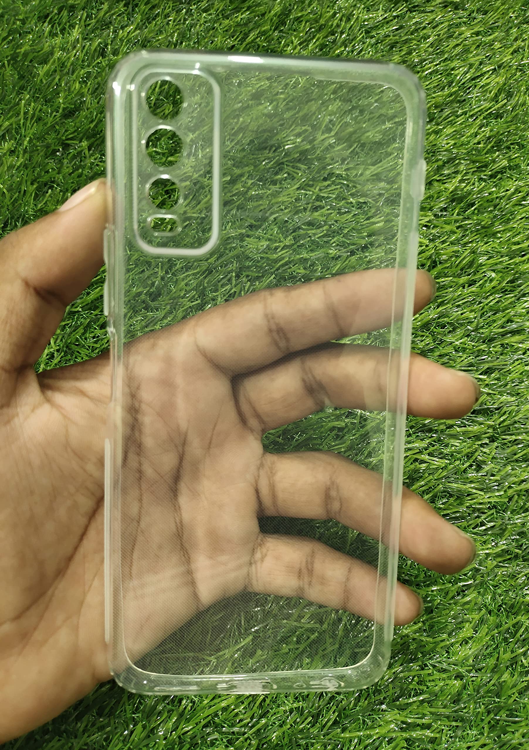 Cover Corner Samsung Galaxy F14 Transparent Back Cover Case, Crystal Clear Dotted Finish Ultra-Thin Silicone Soft Jelly Case Flexible Back Cover Transparent Mobile Phone Case (Samsung F14) (B0C5M2ZFSG) Amazon Price History, Amazon Price Tracker