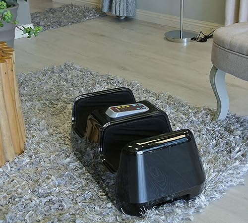 Miniatura 7 de Carepeutic Masajeador de pies Shiatsu con vibración de amasado y calor, 17 libras