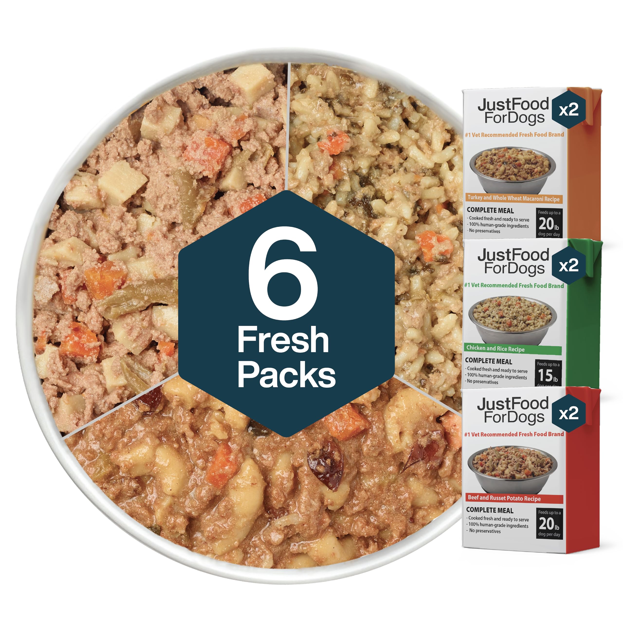 JustFoodForDogs Pantry Fresh Variety Pack