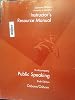 Manual del instructor de oratoria pública por Suzanne Osborn 1