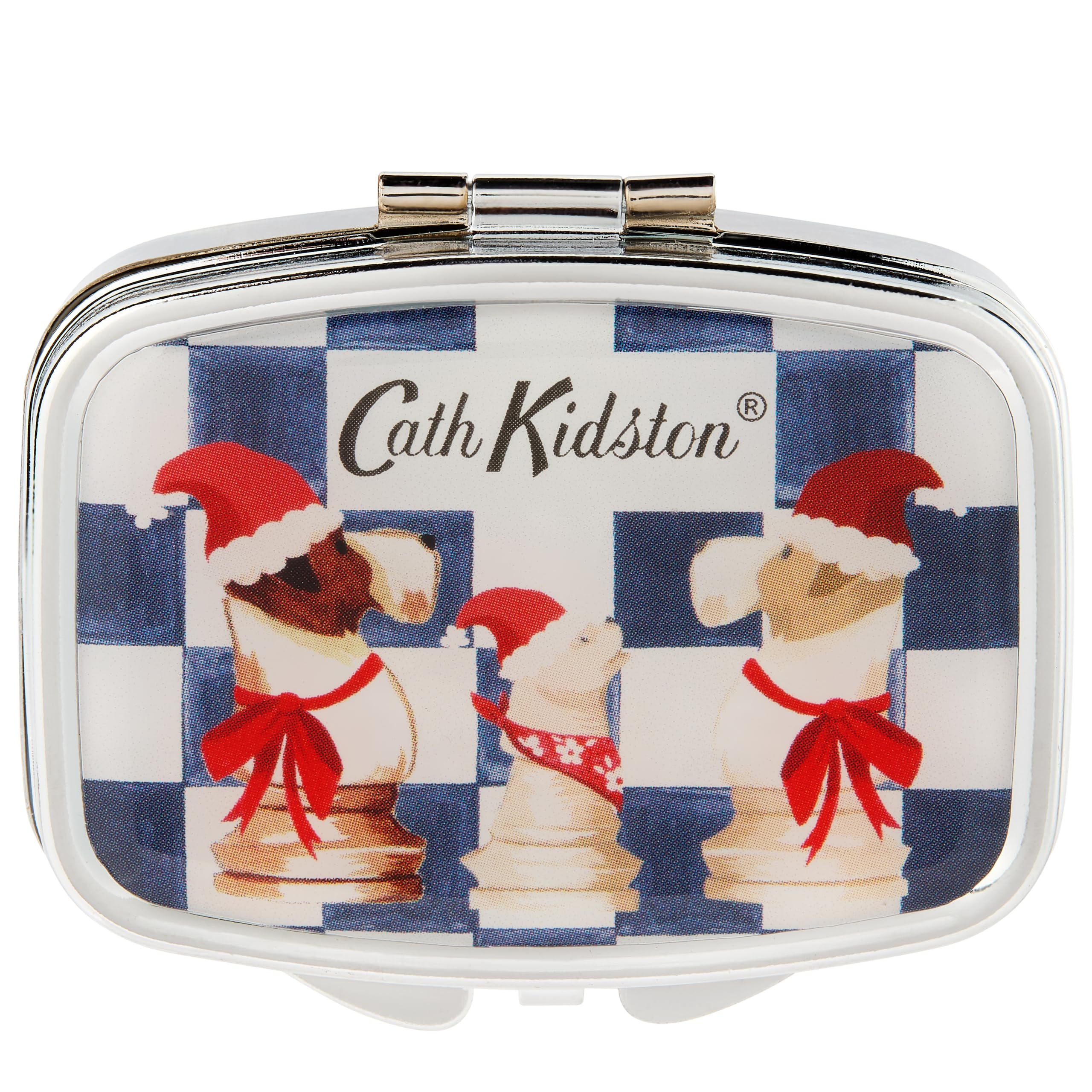 Cath Kidston Lip Balm 6g With Compact Mirror in Display Tray, Shea Butter, Vanilla Eggnog, Pocket and Travel Size - Image 2